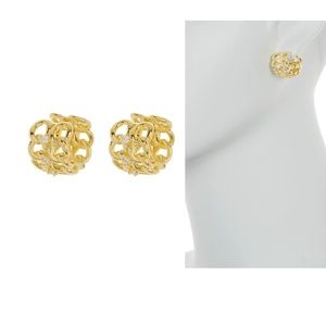 Sterling Forever Carleene CZ Huggie Hoop Earrings